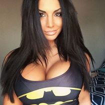 Glasses babe flashes her